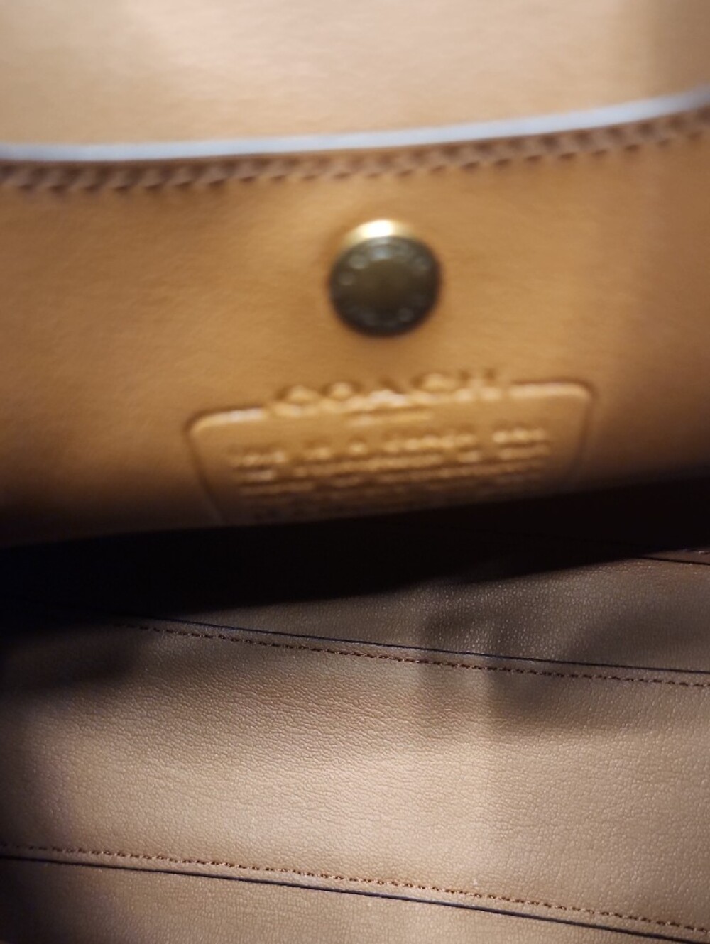Coach Brooklyn Shouder Bag 28 - Picture 6 of 10